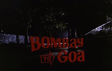 Bombay to Goa